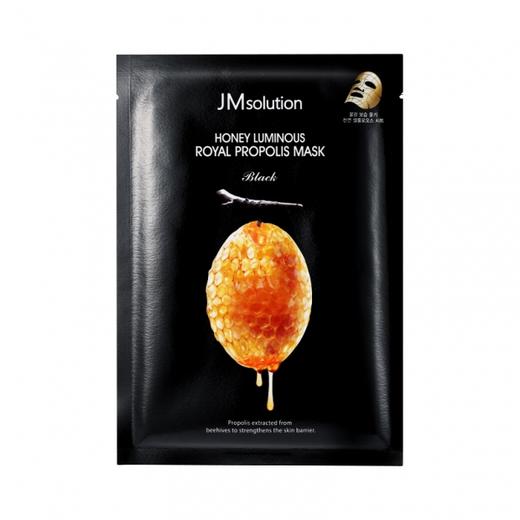 【热卖榜】韩国肌司研JM solution莹润蜂胶面膜（黑臻版）30ml*10片 商品图8