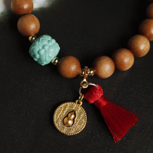 【青山特惠】8mm 20颗老山檀 原创【素盈】手串 y43 商品图1