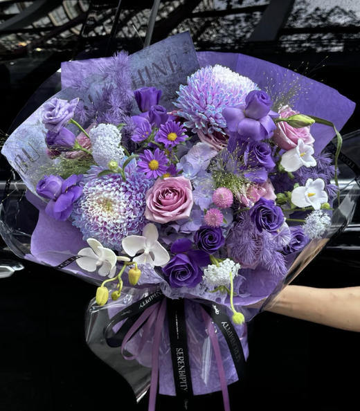 【天蝎座•专属花礼】*10.24-11.22.*
 ♏️〔魅影紫光〕&〔魅影骑士〕 商品图0