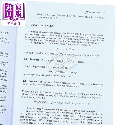 【中商原版】拓扑学导论 第二版 英文原版 Introduction to Topology Theodore W Gamelin Robert Everist Greene 几何空间数学 位置分析 商品图2