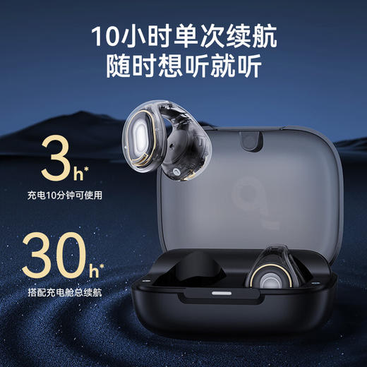 【4F】iCITY soundcore声阔C30i太空舱耳夹式蓝牙耳机 商品图6
