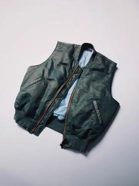 SUPERTOFU(SPTF)/YG-AW24-J158/保暖3M棉 条纹内衬 尼龙夹棉马甲