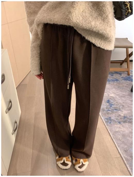 王牌保暖❗️醋酸羊毛加厚绒感直筒 裤 商品图10