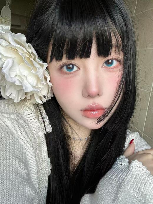 【大直径半年抛】Jellydoll-玻璃海-14.5mm【半年抛 0-1000度 含525/575】 商品图1