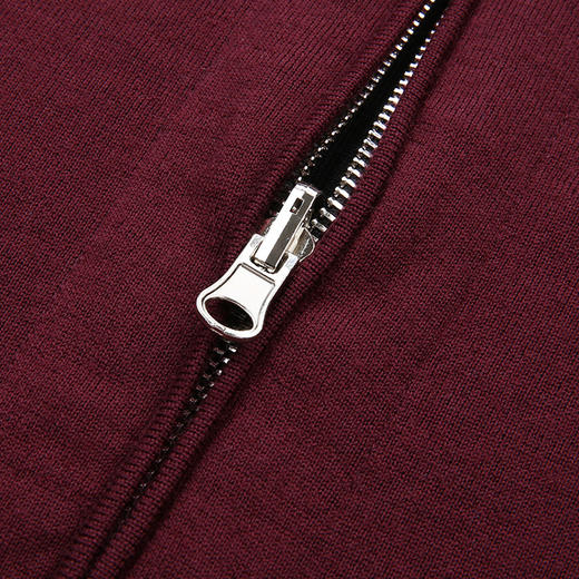 【绵羊毛】【双面穿】【新款DWP】大依优型大码男装立领拉链开衫外套针织休闲加肥加大男士胖子大码内搭上衣 商品图6