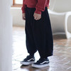 【东济堂衣养】原创中性灯芯绒气球裤男童女童保暖  黑色灯芯绒气球裤 商品缩略图2