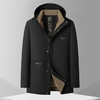 【可拆卸帽】【新款DPS】大依优型大码羽绒服鸭绒夹克外套加肥加大肥佬休闲商务上衣男士胖子 商品缩略图2