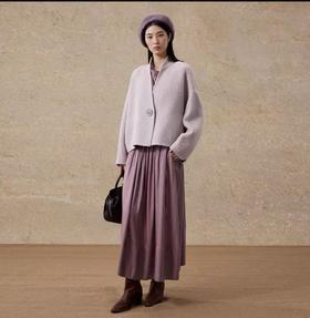 EXCEPTION例外 双面呢短外套