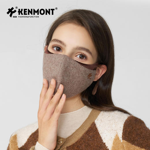 卡蒙 双层保暖  立体真丝口罩KM-6697 商品图8