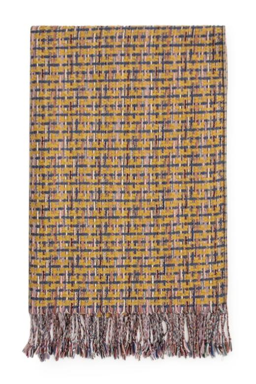 SUMMER & SAGE 复古撞色编织围巾 36 商品图3