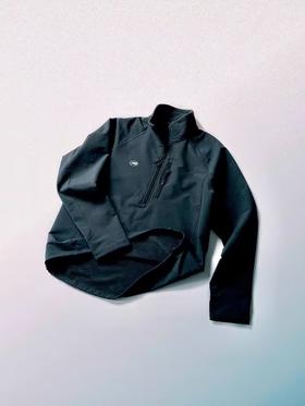 SUPERTOFU(SPTF)/YZ-AW24-H025/运动户外休闲 合身剪裁 四面弹半拉链套头衫