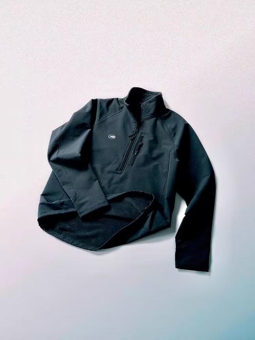 SUPERTOFU(SPTF)/YZ-AW24-H025/运动户外休闲 合身剪裁 四面弹半拉链套头衫 商品图0