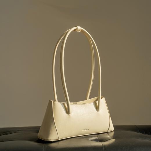 Mescolato 意大利手工新款法棍包小众设计品牌头层牛皮单肩腋下包【本商品不支持用券】 商品图0