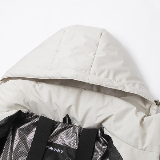 雅鹿冬季情侣款石墨烯加厚白鹅绒高品质连帽羽绒服 商品图11