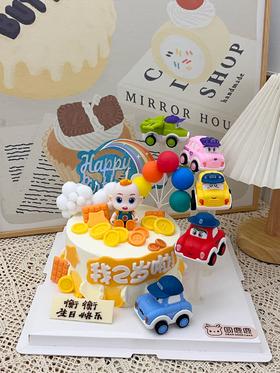JOJO+车 主题款蛋糕 