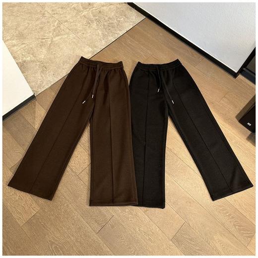 王牌保暖❗️醋酸羊毛加厚绒感直筒 裤 商品图1