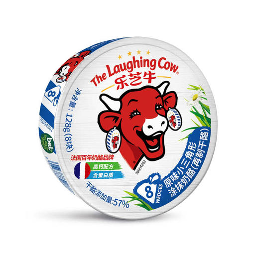 MM 山姆 乐芝牛（Laughing Cow）进口 原味小三角涂抹型奶酪 384g（128g*3） 商品图2