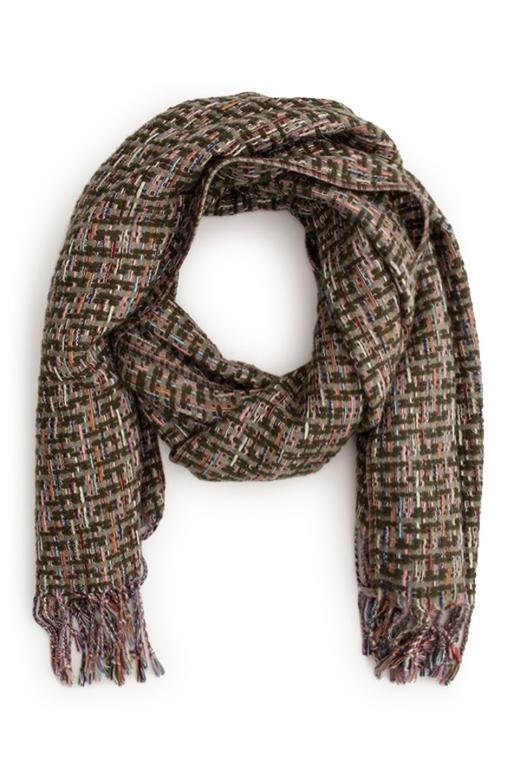 SUMMER & SAGE 拼色编织围巾 37 商品图2