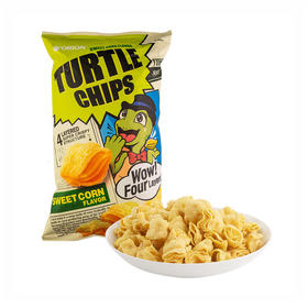 MM 山姆 好丽友 韩国进口 龟壳形甜玉米味脆片（膨化食品）481g