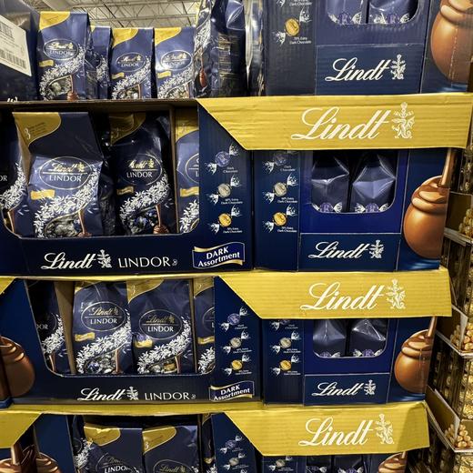 到手价199元 Lindt瑞士莲黑巧克力600g  美国代购，无中文标签，介意慎拍 商品图6