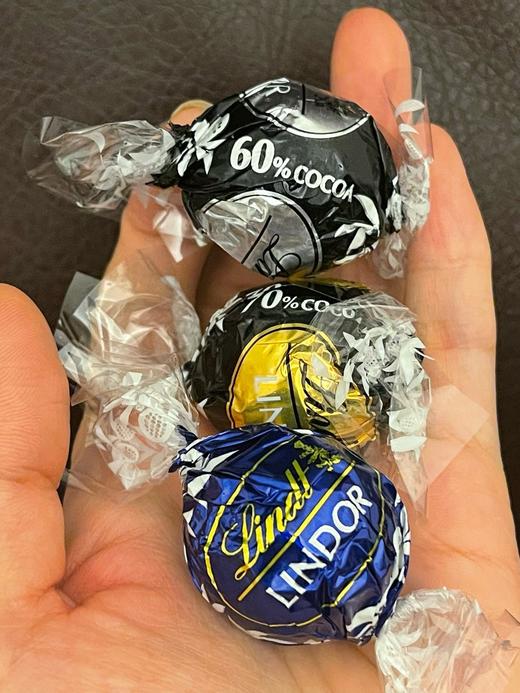 到手价199元 Lindt瑞士莲黑巧克力600g  美国代购，无中文标签，介意慎拍 商品图4