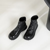 Safiya/索菲娅2024秋冬 圆头牛皮英伦休闲软底平底短靴 SF44116207 商品缩略图3