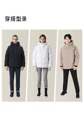 点此购买 海丽汉森男女情侣款冬季保暖羽绒服外套 xg 301742