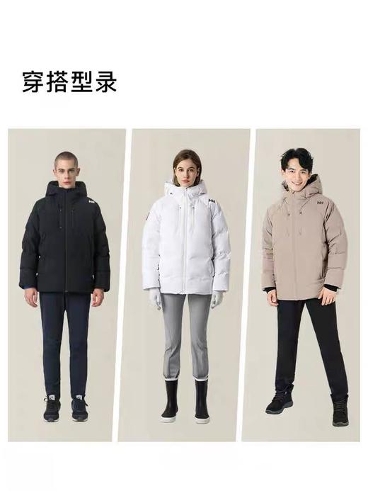 点此购买 海丽汉森男女情侣款冬季保暖羽绒服外套 xg 301742 商品图0