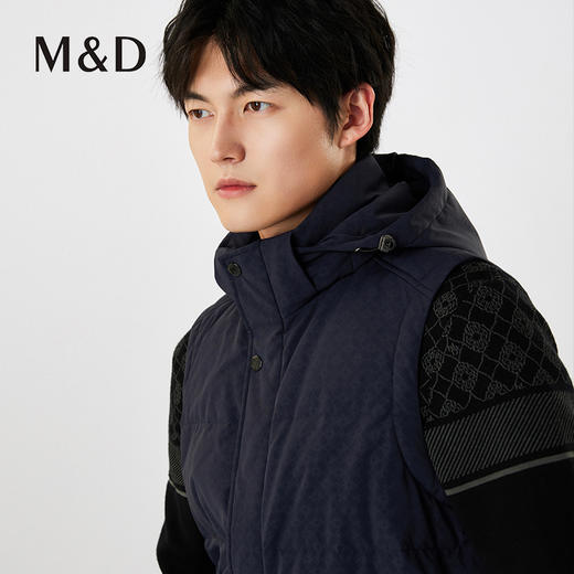 【名盾】羽绒背心MXCL40651B 商品图3