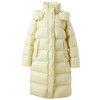 三彩独醒冬季新款连帽防风白鹅绒长款羽绒服宽松保暖被子服女F 商品缩略图4