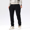【新款DQ】大依优型大码直筒松紧腰牛仔裤长裤男舒适休闲简约百搭加肥加大男装潮款 商品缩略图3