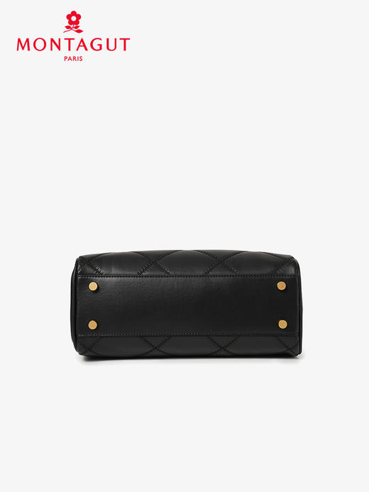 梦特娇女包新款羊皮枕头包高级感轻奢吉祥保龄球包手提斜挎包 商品图9