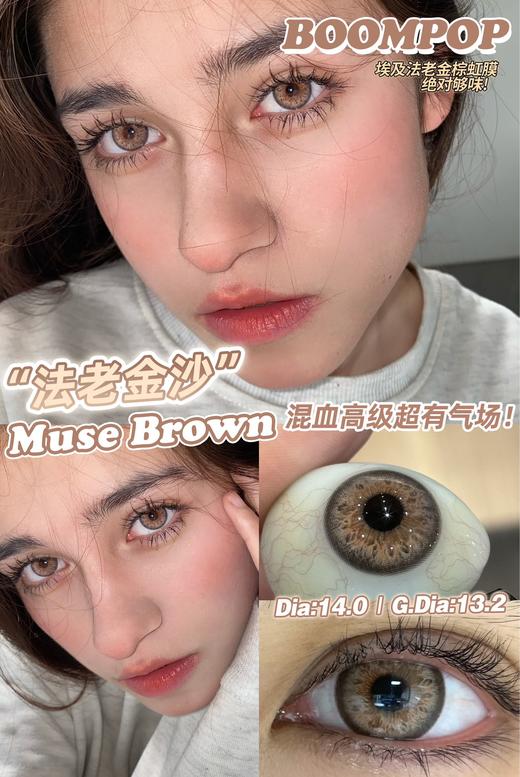 boompop日抛 法老金沙/极地冰川/玛雅石象/雨林罗勒 14.0mm 日抛无售后！！棕/蓝/灰/绿 商品图4