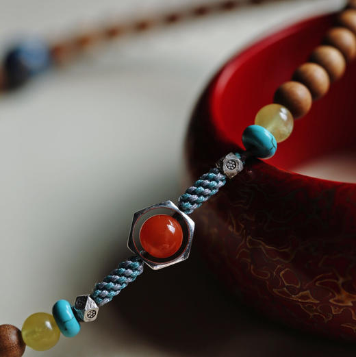 【青山特惠】6mm46颗老山檀原创【星瑶】双圈手串y36 商品图1