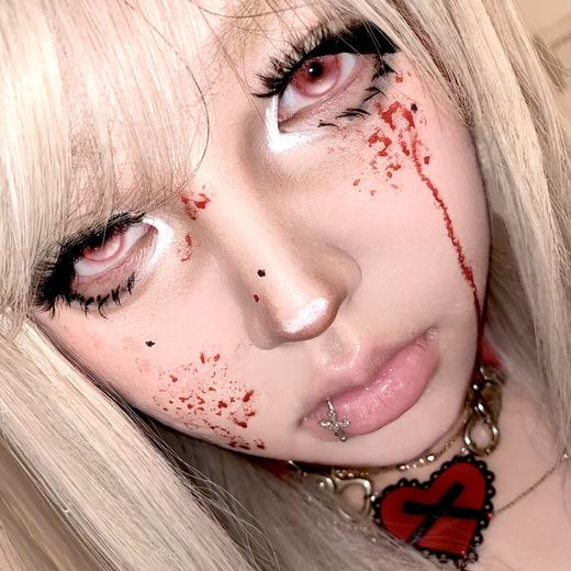 huohuocon 日抛 血光鬼泣 （血腥鬼泣）直径14.5mm着色13.9mm 商品图3