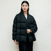 玳莎新中式立领鹅绒服女2024年冬季新款保暖磁吸扣设计感羽绒服  ED41302 商品缩略图1
