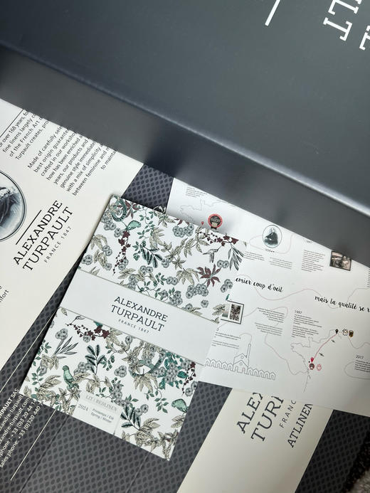 法国顶奢AT家120支纯手绘印花有机棉四件套 商品图8