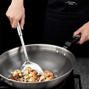 美厨（MAXCOOK）炒铲锅铲 不锈钢铲子加厚 简约系列MCCU-168 商品图1