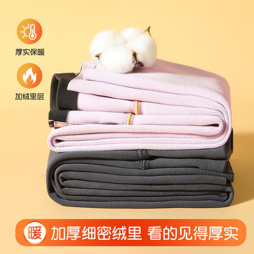 【高腰护肚】380g秋冬中大童女童打底裤鲨鱼裤芭比裤长裤女儿童鲨鱼裤 商品图2