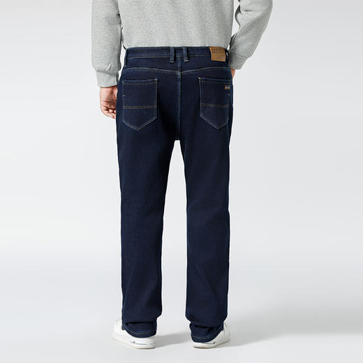 【加绒】【特大码】【新款DMR】大依优型大码男装牛仔裤加肥加大号宽松长裤舒适直筒胖子裤子 商品图5