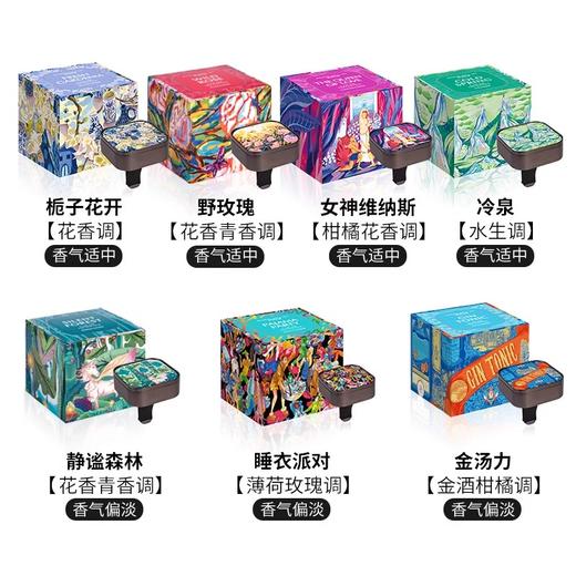 摩登巴赫 车载香片经典版香薰车内出风口淡香除异味 商品图3