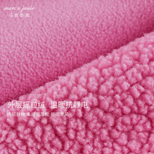 【抗静电】马克珍妮男女童萌趣舒棉绒加绒外套2024秋冬新款241011 商品图5