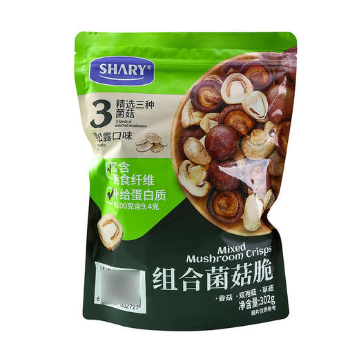 MM 山姆 SHARY 组合菌菇脆 302g 商品图4