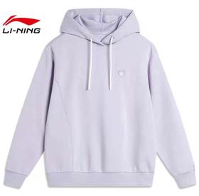 李宁运动生活女子套头连帽卫AWDU596-1