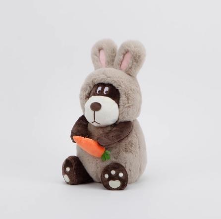 小熊汉斯变身兔子灰-XS 商品图0