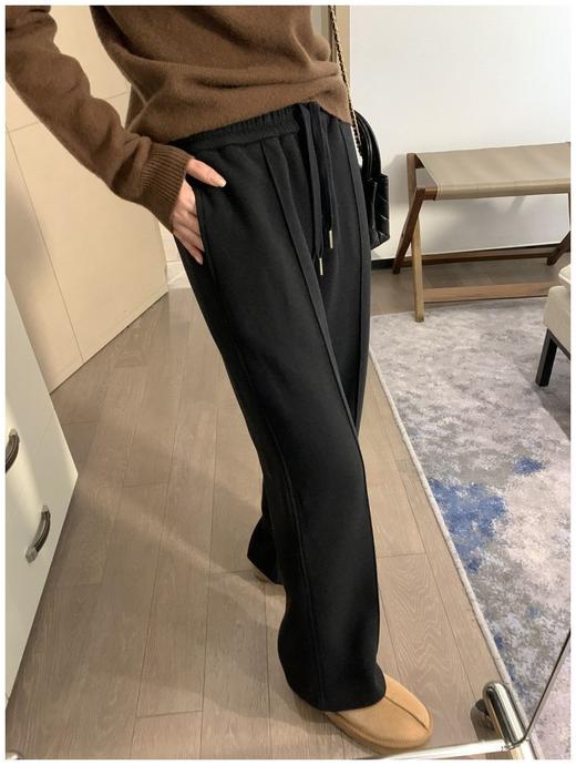 王牌保暖❗️醋酸羊毛加厚绒感直筒 裤 商品图8