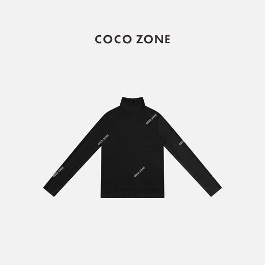 COCO ZONE 秋季高级感长袖T恤百搭显瘦打底衫CC1D2408 商品图2