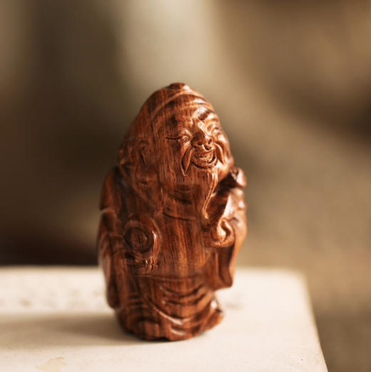 【青山特惠】海黄 | 如意小财神 油梨老料摆件 6.2*3.5*3.5cm  重37g b18 商品图4