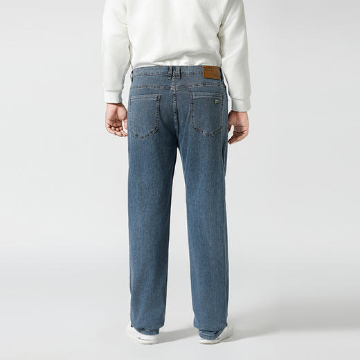 【特大码】【新款DMR】大依优型大码男装牛仔裤加肥加大号宽松长裤舒适直筒胖子裤子 商品图4