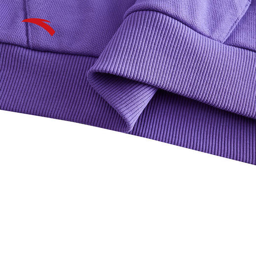 安踏（ANTA）凯里·欧文系列丨连帽卫衣男简约休闲百搭时尚加棉上衣172441719N 商品图4